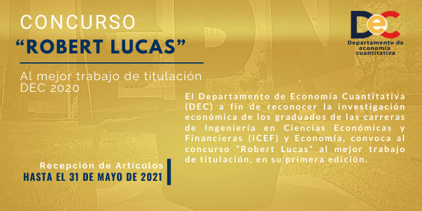 banner concurso Robert Lucas