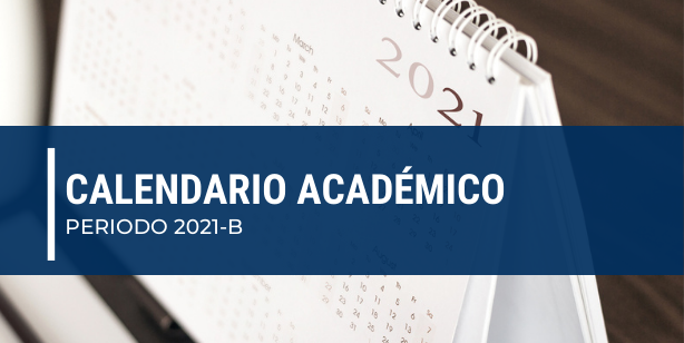 banner calendario academico 2021B